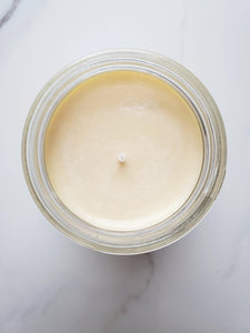 16 oz winter scented soy wax candle